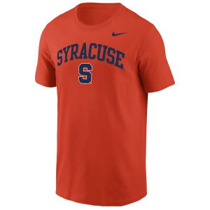 Nike Men's Syracuse Orange Orange Arch Logo T-Shirt, Small
