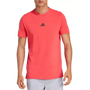 adidas Men's Designed for Training Workout T-Shirt, XXL, Pure Ruby