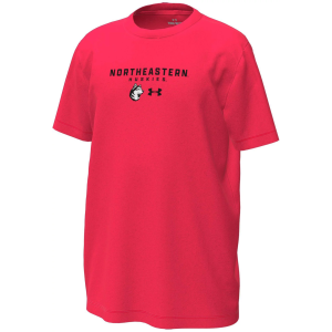 Under Armour Youth Utah Utes Red Tech Stretch Short Sleeve T-Shirt, Large
