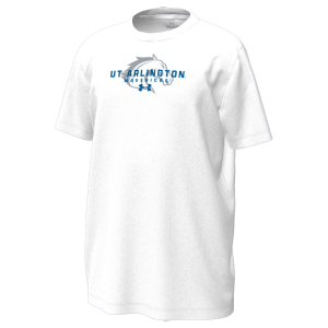 Under Armour Under Armour Youth UT Arlington Mavericks White Tech Stretch Short Sleeve T-Shirt, Small - $35.00 at DICK'S Sporting Goods