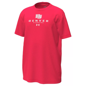 Under Armour Under Armour Youth Denver Pioneers Red Tech Stretch Short Sleeve T-Shirt, Medium - $35.00 at DICK'S Sporting Goods