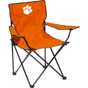 Logo Brands Clemson Tigers Team-Colored Canvas Chair