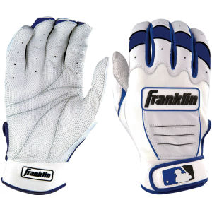 Franklin Adult CFX Pro Series Batting Gloves, Men's, Small, Royal