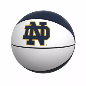 Logo Brands Notre Dame Fighting Irish Autograph Basketball, Blue
