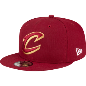 New Era Cleveland Cavaliers Primary Logo 9Fifty Adjustable Snapback Hat, Men's, Red