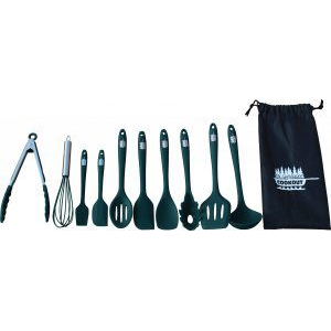 Mr. Outdoors Cookout Mr. Outdoors Cookout 10 pc. Green Silicone Coated Utensil Set with Carry Bag - $34.99 at DICK'S Sporting Goods