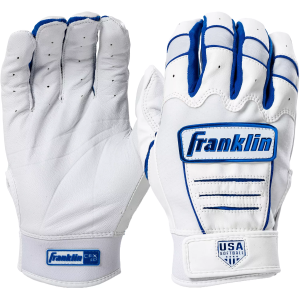 Franklin Franklin Women's CFX Pro Softball Batting Gloves, Small, White/Royal - $34.99 at DICK'S Sporting Goods