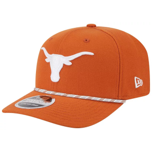 New Era Adult Texas Longhorns Orange Multi - Rope 970 Adjustable Stretch-Snap Hat, Men's