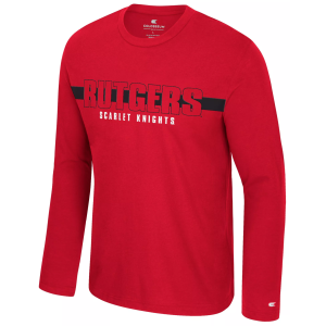 Colosseum Colosseum Men's Rutgers Scarlet Knights Red Bar Long Sleeve T-Shirt, Large - $20.97 at DICK'S Sporting Goods