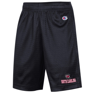 Champion Youth South Carolina Gamecocks Black Mesh Shorts, Medium