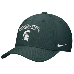 Nike Nike Adult Michigan State Spartans Pro Green Rise Swooshflex Gameday Hat, Men's, Medium/Large - $34.00 at DICK'S Sporting Goods