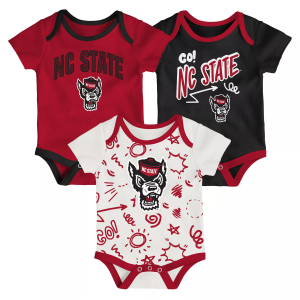 Gen2 Infant NC State Wolfpack All Day Play Creeper Set, Boys', 18M, Team