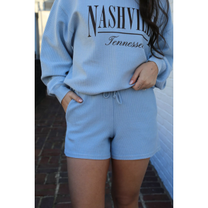Nash Nash Women's Nashville Blue Corded Shorts, Medium - $8.98 at DICK'S Sporting Goods
