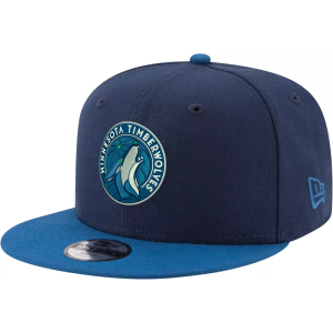 New Era New Era Youth Minnesota Timberwolves Blue 9Fifty Adjustable Hat - $20.39 at DICK'S Sporting Goods