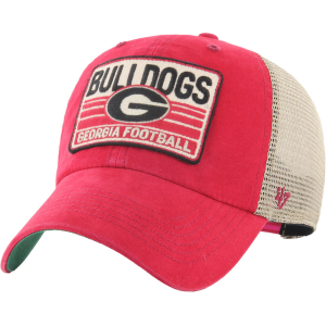 '47 Men's Georgia Bulldogs Red Clean Up Adjustable Hat