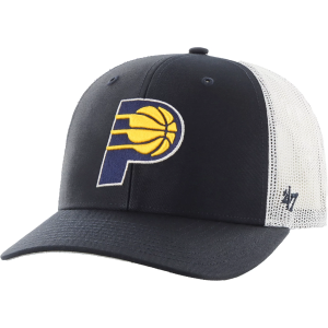 '47 Indiana Pacers Navy Trucker Hat, Men's, Blue