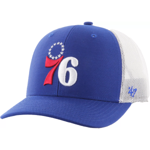 '47 Philadelphia 76ers Royal Trucker Hat, Men's, Blue