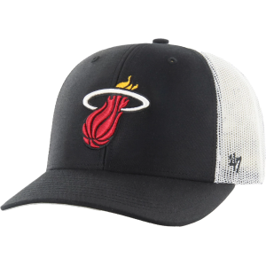 '47 Miami Heat Black Trucker Hat, Men's