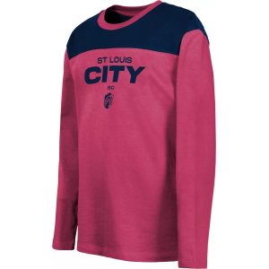 Outerstuff MLS Youth St. Louis City SC Unbeaten Run Red Long Sleeve Shirt, Medium - $32.00 at DICK'S Sporting Goods