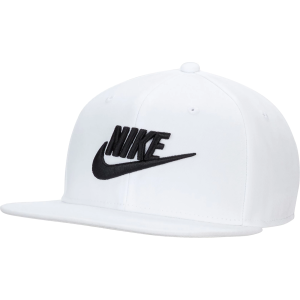 Nike Adult Futura Pro Golf Hat, Men's, Medium/Large, White/Wolf Grey/Black