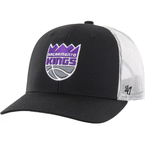 '47 Adult Sacramento Kings Team Trucker Adjustable Hat, Men's, Black