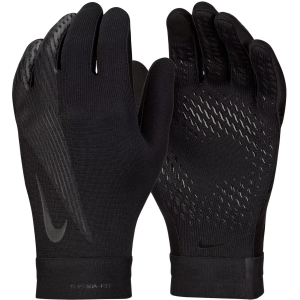Nike Adult Therma-FIT Academy Soccer Gloves, Men's, Large, Black/Black