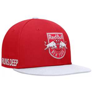 Fanatics MLS Adult New York Red Bulls Sitter Red Snapback Adjustable Hat, Men's - $32.00 at DICK'S Sporting Goods