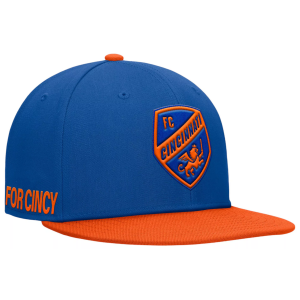 Fanatics MLS Adult FC Cincinnati Sitter Blue Snapback Adjustable Hat, Men's - $32.00 at DICK'S Sporting Goods