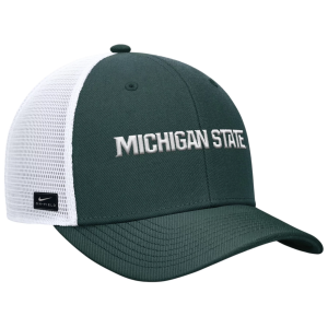 Nike Nike Adult Michigan State Spartans Pro Green Rise Gameday Trucker Adjustable Hat, Men's, Medium/Large - $32.00 at DICK'S Sporting Goods