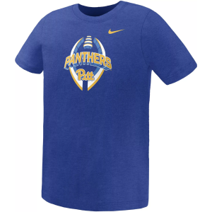 Nike Youth Pitt Panthers Royal Legend Icon Short Sleeve T-Shirt, Size 6, Blue