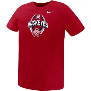 Nike Youth Ohio State Buckeyes Red Legend Icon Short Sleeve T-Shirt, Size 4