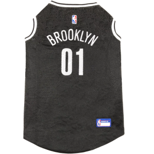 Pets First NBA Brooklyn Nets Pet Jersey, Large