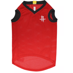 Pets First NBA Houston Rockets Pet Jersey, Large