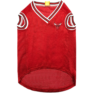Pets First NBA Chicago Bulls Pet Jersey, Large