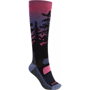Burton Women's Performance Midweight Snowboard Socks, Small/Medium, Sunrise