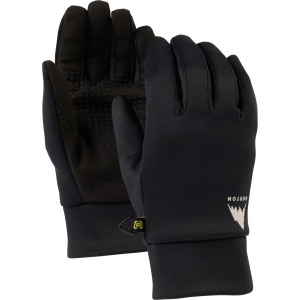 Burton Women's Touch N Go Liner Gloves, Small, True Black