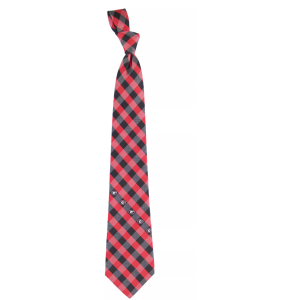 Eagles Wings Georgia Bulldogs Check Necktie, Men's, Team