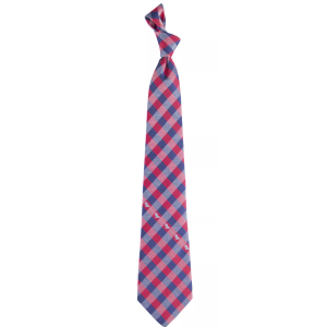 Eagles Wings Ole Miss Rebels Check Necktie, Men's, Team