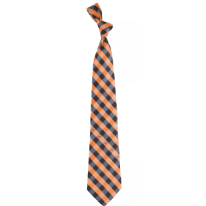 Eagles Wings Oklahoma State Cowboys Check Necktie, Men's, Team