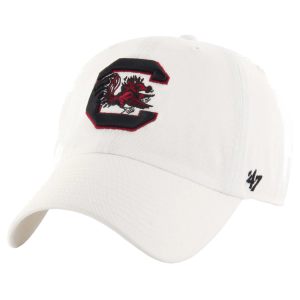 '47 Men's South Carolina Gamecocks Clean Up Adjustable White Hat