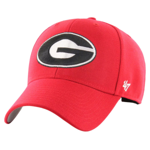 '47 Men's Georgia Bulldogs Red MVP Adjustable Hat