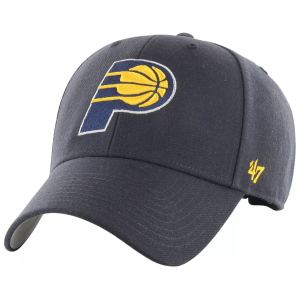 '47 Men's Indiana Pacers Navy MVP Adjustable Hat, Blue