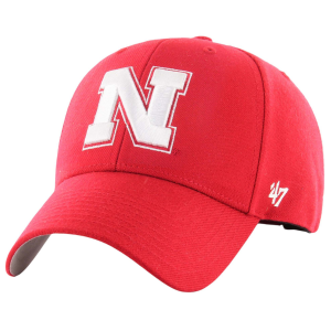 '47 Men's Nebraska Cornhuskers MVP Red Adjustable Hat