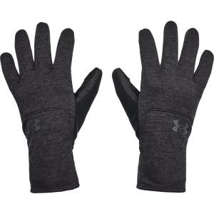 Under Armour Men's Storm Fleece Gloves, Small, Black/Jet Gray