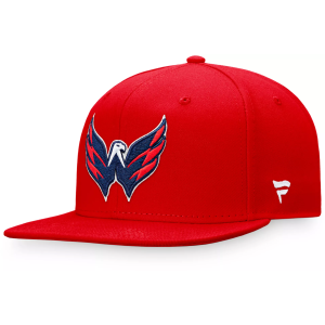 NHL Adult Washington Capitals Core Snapback Adjustable Hat, Men's, Red