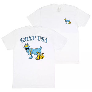 Goat Usa GOAT USA Adult Cash Money T-Shirt, Men's, XL, White - $14.98 at DICK'S Sporting Goods
