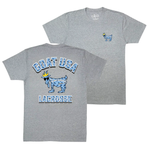 Goat Usa GOAT USA Youth All Star Lax T-Shirt, YXL, Gray - $30.00 at DICK'S Sporting Goods