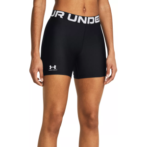Under Armour Women's HeatGear 5" Middy Shorts, XS, Black