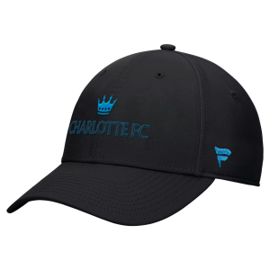 Fanatics MLS Adult Charlotte FC Fundamental Black Flexfit Hat, Men's, Small/Medium - $30.00 at DICK'S Sporting Goods