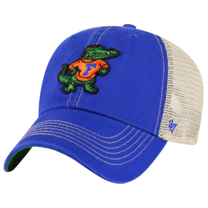 '47 Florida Gators Blue Vintage Trawler Clean Up Adjustable Hat, Men's